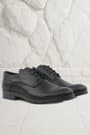 Rakerplus Black Matte Lace up Oxford Kids Shoes 3020-SM-B.36