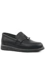 Rakerplus Black Matte Loafer Classic Kids Shoes 3050-SM.36