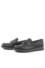 Rakerplus Black Matte Loafer Classic Kids Shoes 3050-SM.36
