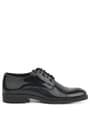 Rakerplus Black Pattent Leather Laced Kids Oxford Classical Shoes 3021-SR-B.36