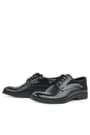 Rakerplus Black Pattent Leather Laced Kids Oxford Classical Shoes 3021-SR-B.36