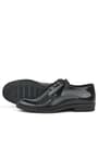 Rakerplus Black Pattent Leather Laced Kids Oxford Classical Shoes 3021-SR-B.36