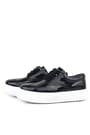 Rakerplus Black Patient Leather White Sole Classic Shoes For Boys 3074-SR-B.26