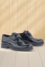 Rakerplus Black Patent Leather Velcro Oxford Children's School Shoes 3020-SR-C.30
