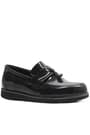 Rakerplus Siyah Rugan Loafer Çocuk Okul Ayakkabı 3050-SR.36