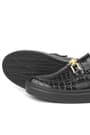 Rakerplus Siyah Rugan Tokalı Loafer Çocuk Klasik Ayakkabı 3051-SR.36