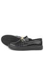 Rakerplus Siyah Rugan Tokalı Loafer Çocuk Klasik Ayakkabı 3051-SR.36