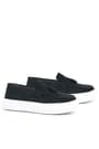 Rakerplus Black Suede Boys Classic Moccasin Shoes 3404-SN.26
