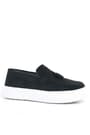 Rakerplus Black Suede Boys Classic Moccasin Shoes 3404-SN.26