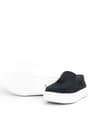 Rakerplus Black Suede Boys Classic Moccasin Shoes 3404-SN.26