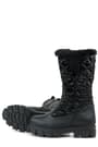 Rakerplus Black Zippered Girls Rain High Boots 9707-SCP.31