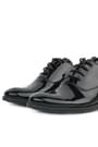 Rakerplus Smokin Black Rougan Laced Up Kids Classic Shoes 3000-SR.31