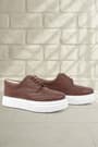 Rakerplus Tabac White Sole Oxford Boys Classic Shoes 3074-TAB-B.26