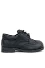 Rakerplus Titan Black Matte Laced Up Baby Boy Shoes 3060-SM-B.22
