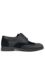 Rakerplus Titan Black Matte Laced Up Classic Shoes 3065-SMN-B.37