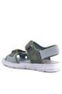 Rakerplus Wisps Genuine Leather Green Camouflage Sandals for Kids 10455-YGR.26