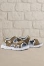 Rakerplus Wisps Genuine Leather Sand Camouflage Kids Sandals 10455-KMG.26