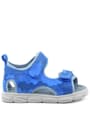 Rakerplus Wisps Genuine Leather Blue Camouflage Baby Sandals 10450-MAK.21