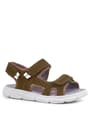 Rakerplus Wisps Genuine Leather Tabac Brown Kids Sandals Shoes 10455-KTAB.26