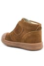 Rakerplus Yoohoo Genuine Leather Tan Unisex Baby Boots With Velcro R400-TAB.19