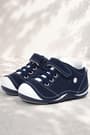 Navy Summer Baby Boy Genuine Leather Anatomic Sports Shoes