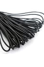 Siyah 5 Metre 2 mm Yuvarlak Lastik B-0110-S