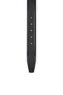 3.5 cm Classic Black Patent Leather Men Belt