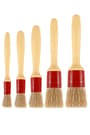 5’li No: 6-8-10-12-14 Ayakkabı Yapıştırıcı Sürme Fırça Seti B-0017-YPFR-ST5