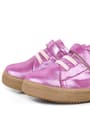 Genuine Leather Soft Pink Elastic Banded Kids Shoes C1670-PSPU.20