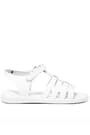 Artico Bellini White Genuine Leather Vaketa Girls' Sandals