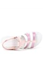 Artico Bellini Genuine Leather Vaketa Powder Pink Girls Sandals
