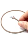 Bej Renk 5 Metre 2 mm Yuvarlak Lastik B-0110-BJ