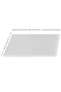 Beyaz 45x90 cm 50 mm Polietilen Köpük Kesim Takozu B-0106-45X90