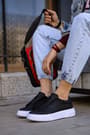 CH092 CBT Zip Style Erkek Ayakkabı SIYAH