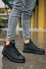 CH111 - GST Milano Erkek Bot SIYAH / YESIL