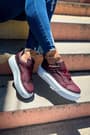 CH187 CBT Kadın Ayakkabı BORDO