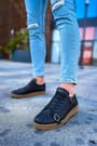 CH191 CKT Side Buckle Erkek Ayakkabı SIYAH