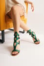 Jilberto marka, Flat Sandals for Women