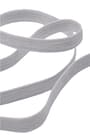 Gri 20 mm 5 mt Dayanıklı Sert Yassı Elastik Şerit Lastik B-0104-GR-20