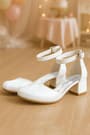 Merida Pearl Shiny Shiny High Heeled Girls Party Shoes