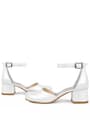 Merida Pearl Shiny Shiny High Heeled Girls Party Shoes