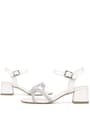 Pearl Stony Girls Party Thick Heeled Shoes