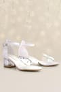 Jessie Sedef Satin Ribbon Girls' Heeled Shoes