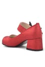 Winx Red Shiny Butterfly Kids Girls Heeled Shoes