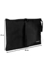 Kirli Temiz Organizer 45x27 Siyah Fermuarlı Seyahat Torbası