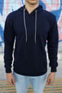 Kapüşonlu Sweatshirt LACIVERT