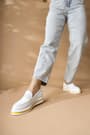 Nancy Beyaz Oxford Loafer Ayakkabı