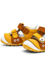 Nino Yellow Nubuck Leather Shoes Summer First Step