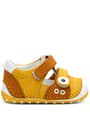 Nino Yellow Nubuck Leather Shoes Summer First Step