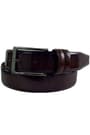 Bordo Rugan 3,5 cm Erkek Casual Kemer